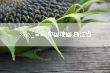 安阳中国地图 浙江省