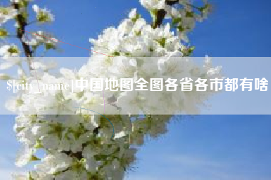 安阳中国地图全图各省各市都有啥