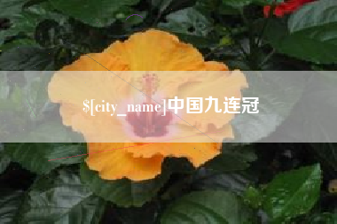 安阳中国九连冠