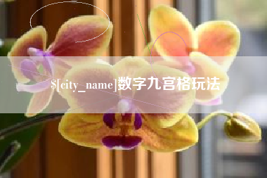 安阳数字九宫格玩法