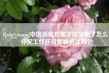 安阳中国消防救援学院毕业了怎么分配工作还可能被逃汰吗？