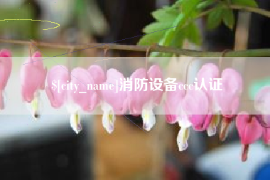 安阳消防设备ccc认证