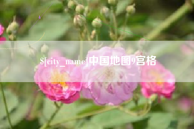 安阳中国地图9宫格