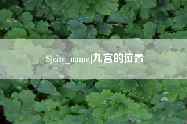 安阳九宫的位置