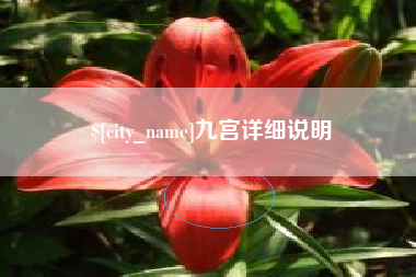 安阳九宫详细说明