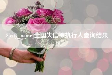 安阳全国失信被执行人查询结果
