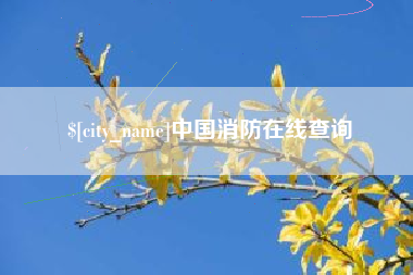 安阳中国消防在线查询